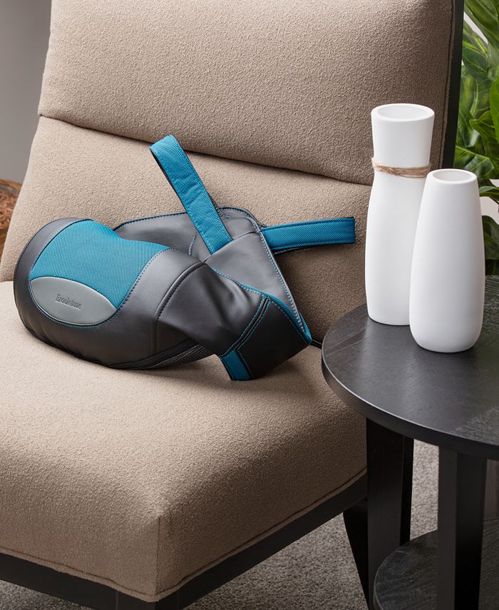 Brookstone 2in1 Tapping & Shiatsu Neck & Shoulder Massager Macy