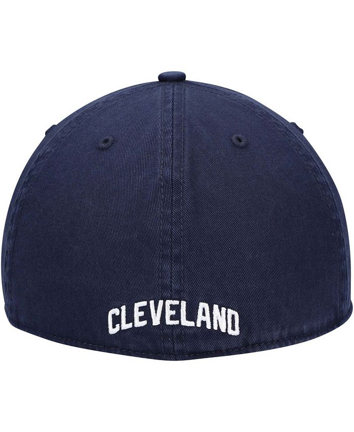 Men's Cleveland Indians '47 Brand Navy Blue Cooperstown Franchise Fitted Hat