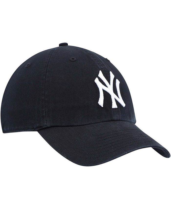 Men's '47 Black New York Yankees Challenger Adjustable Hat