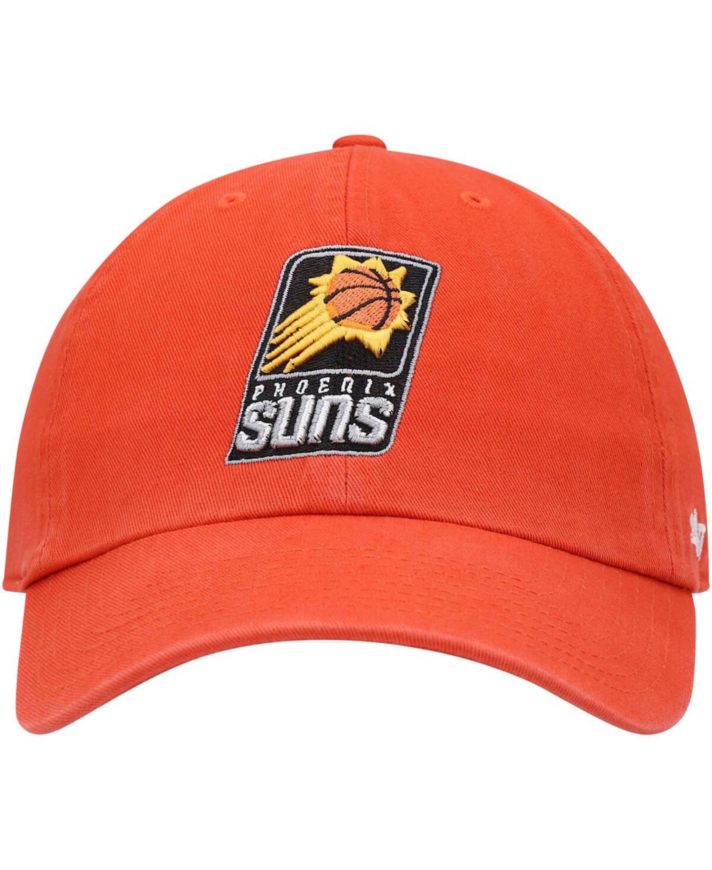 Мужская кепка '47 Brand Orange Phoenix Suns Team Clean Up Adjustable Hat — фото 3