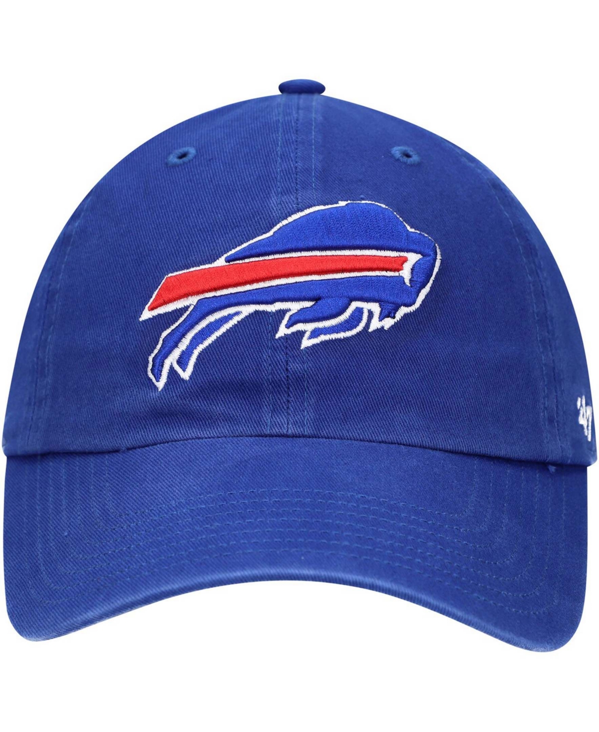 Shop 47 Brand Boys Royal Buffalo Bills Logo Clean Up Adjustable Hat