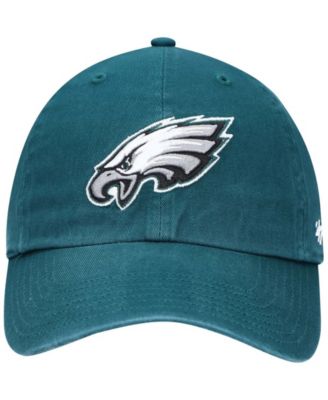 Boys Midnight Green Philadelphia Eagles Logo Clean Up Adjustable Hat