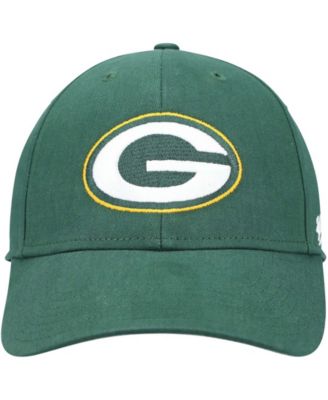Boys Green Green Bay Packers Basic MVP Adjustable Hat