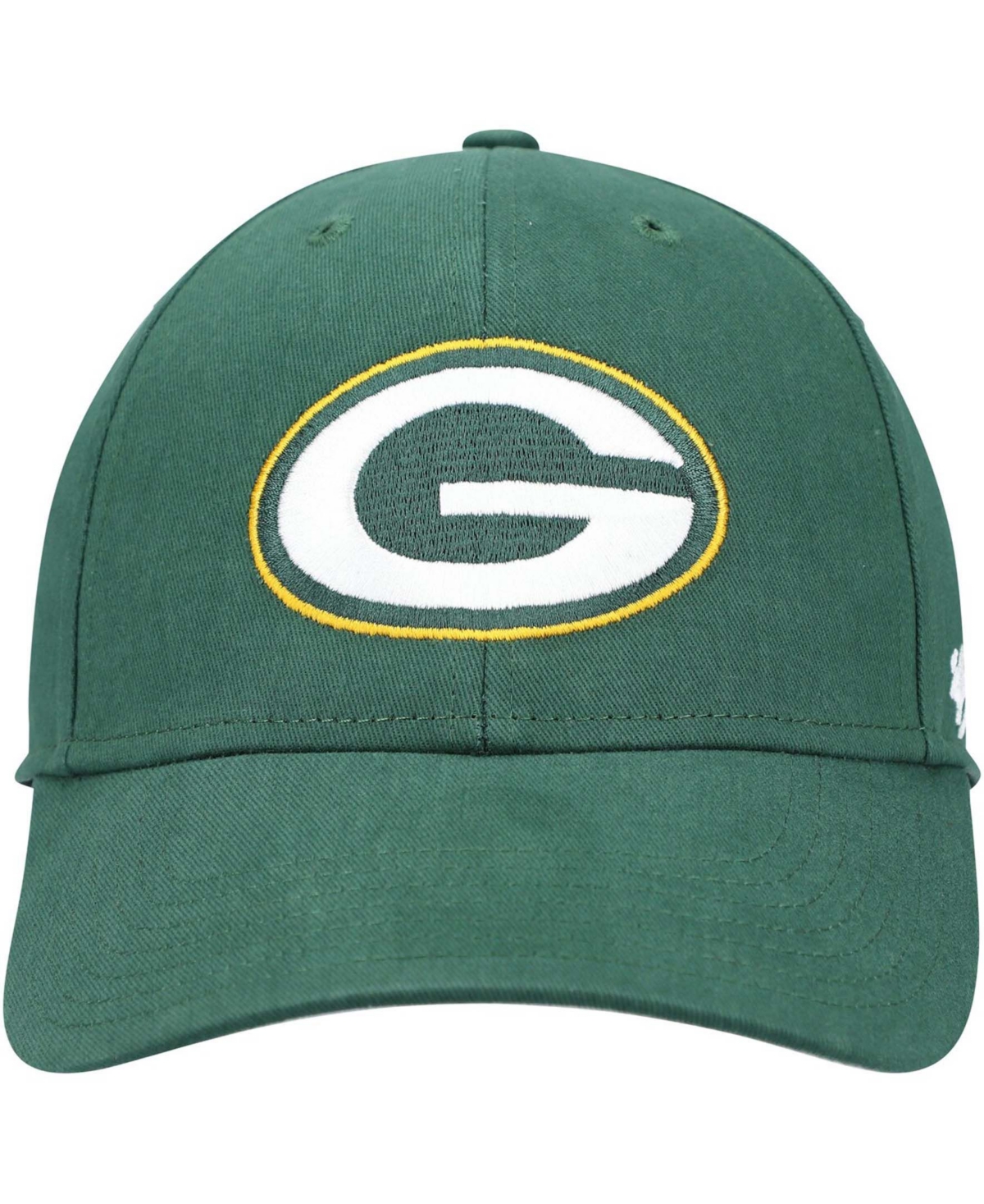 Shop 47 Brand Boys Green Green Bay Packers Basic Mvp Adjustable Hat