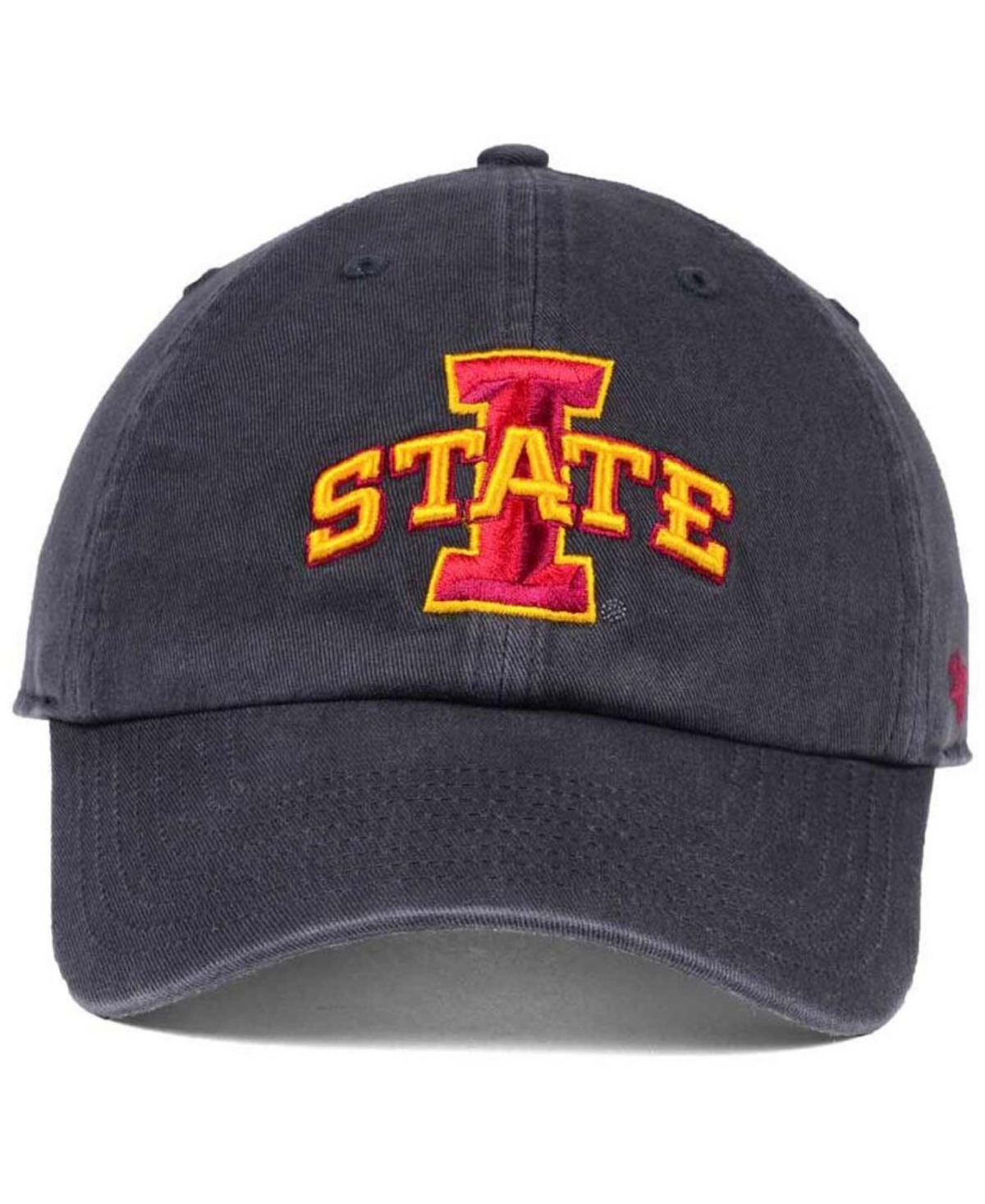 Shop 47 Brand Iowa State Cyclones Clean Up Adjustable Hat In Charcoal