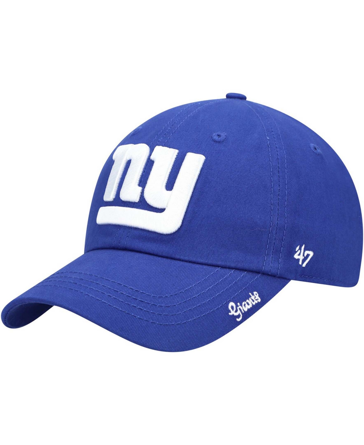 Women'sNew York Giants Miata Clean Up Primary Adjustable Hat - Royal