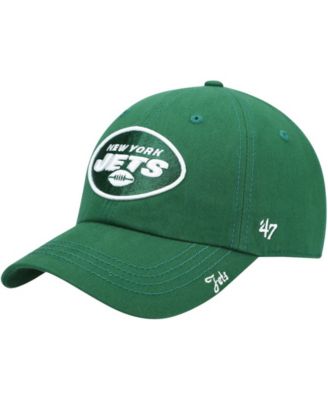 Women's Green New York Jets Miata Clean Up Primary Adjustable Hat