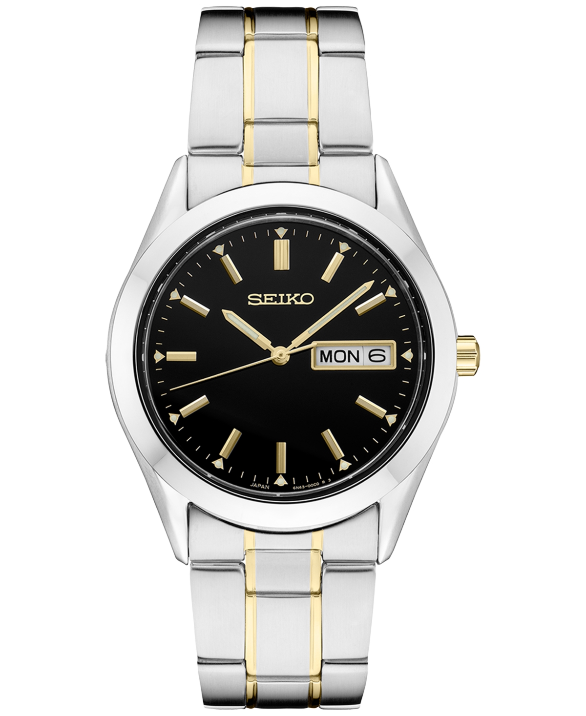 Men's Essential Two-Tone Stainless Steel Bracelet Watch 40mm - Silver