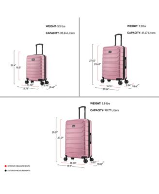 Trend Lightweight Hardside Spinner Luggage Set, 3 piece