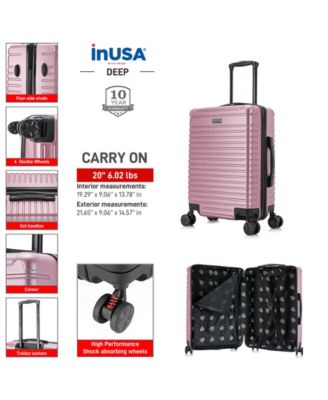 Deep Lightweight Hardside Spinner Luggage, 20"