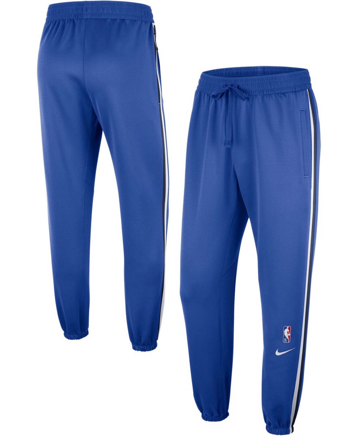 Men'sDallas Mavericks 75th Anniversary Showtime On Court Performance Pants - Blue