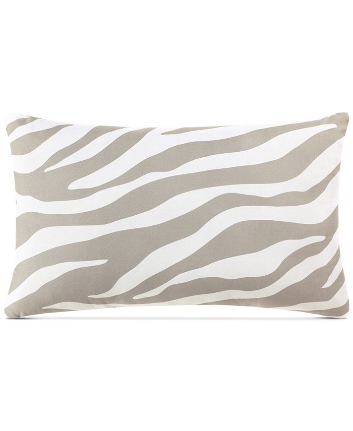 Keeco Nicole Zebra Reversible 12Pc. California King Comforter Set, Created for Macy's Macy's