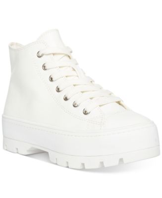 Madden Girl Shadow Lug-Sole High-Top Sneakers - Macy's