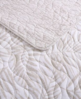 Tommy Bahama Home Tommy Bahama Palmday Cotton Reversible 3 Piece Quilt ...