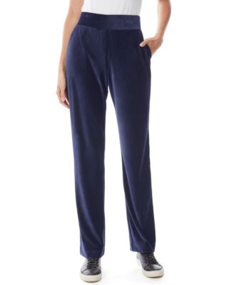 Slash Pocket Straight Leg Pants 