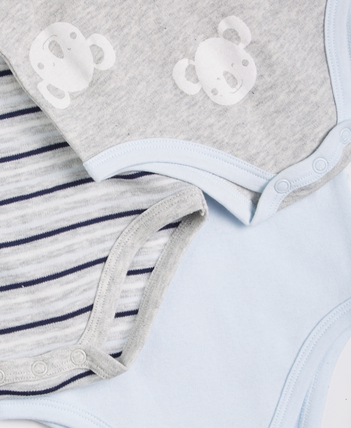 First Impressions Baby Boys Koala Bodysuit, Pack of 3, Created for Macy's