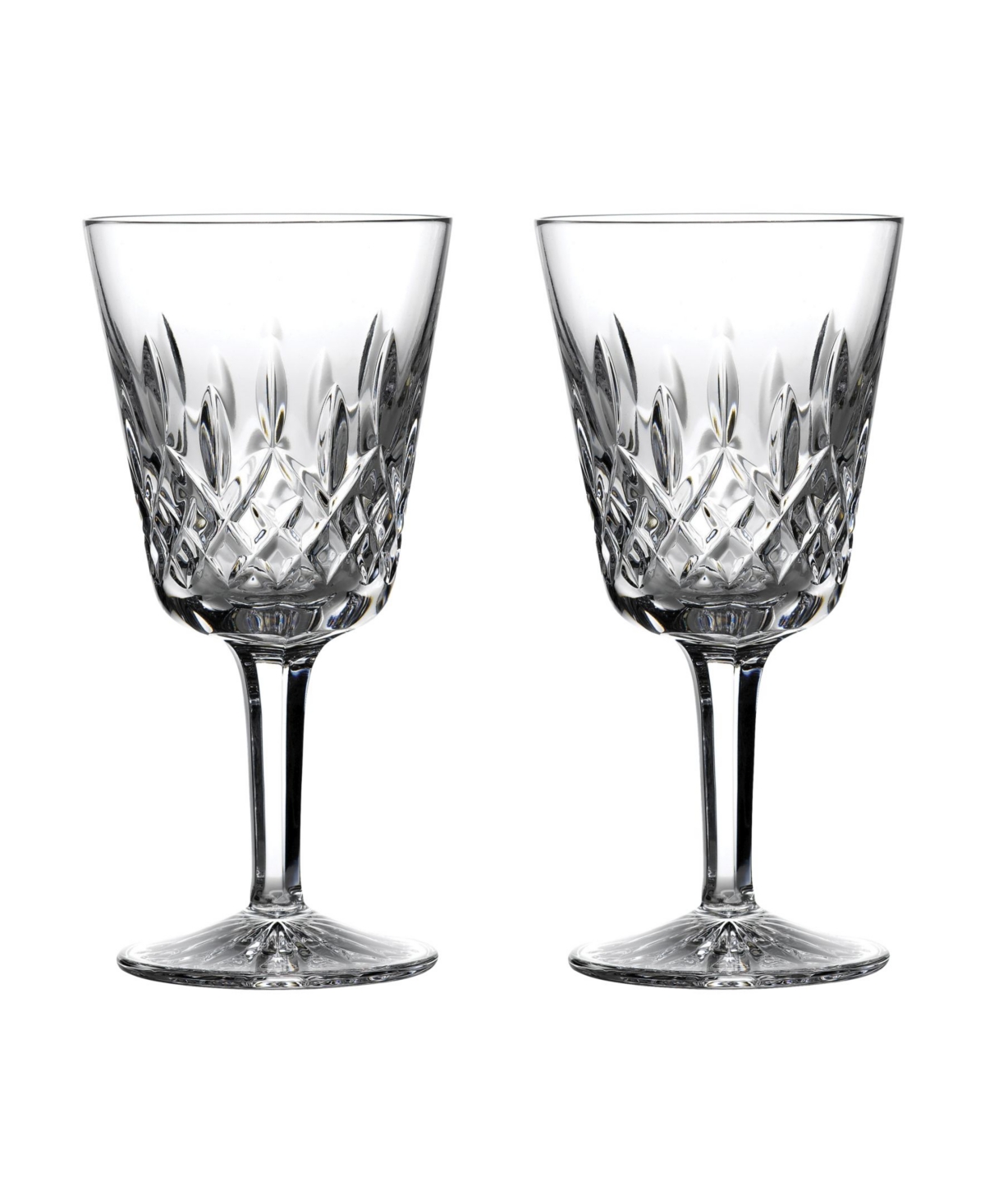 Waterford Lismore 9 oz Goblets, Set Of 2 In Clear