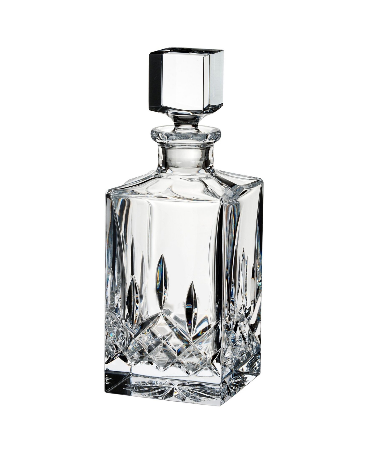 Waterford Lismore Square Decanter, Clear