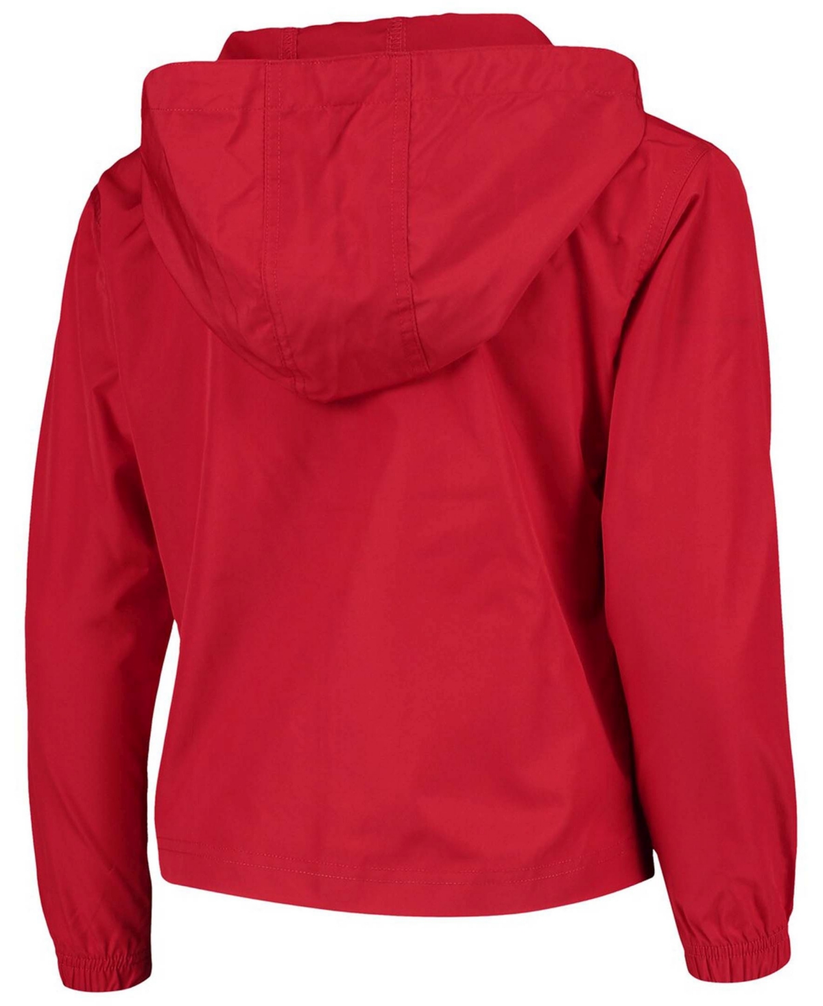 Big Boys and GirlsOklahoma Sooners Pack and Go Windbreaker Jacket - Crimson