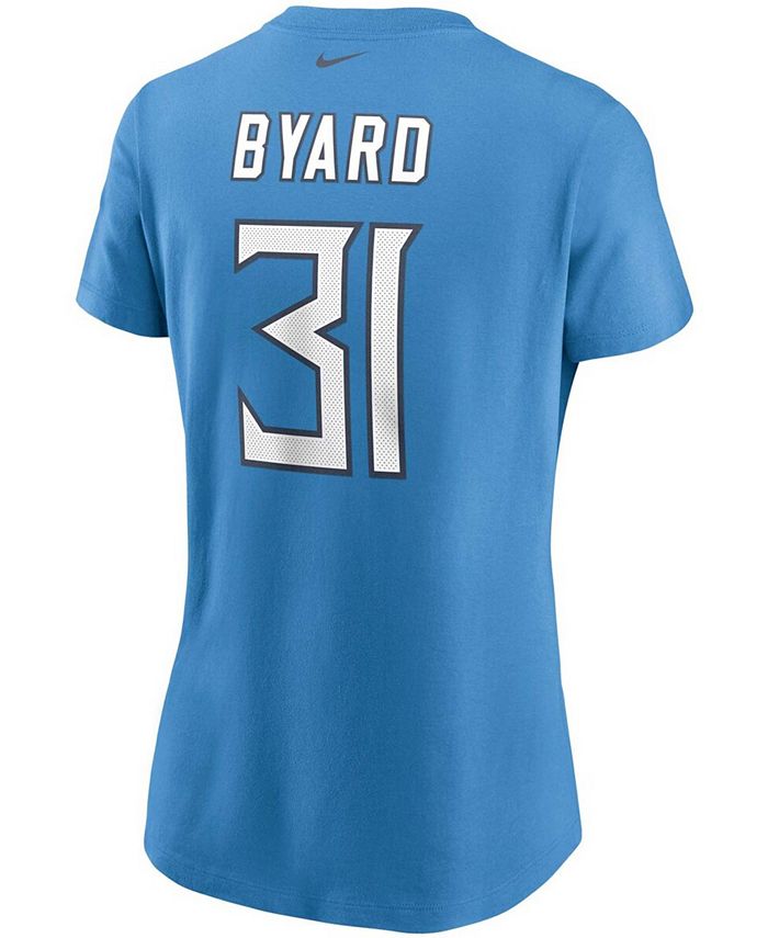 Nike Women's Kevin Byard Light Blue Tennessee Titans Name and Number T-shirt  - Macy's