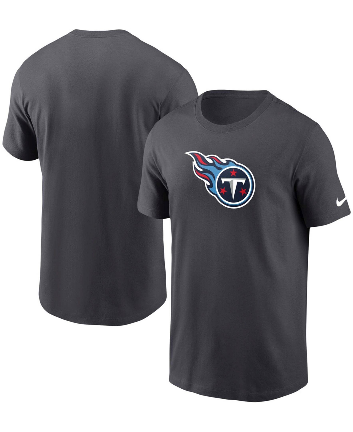 Men's Nike White Tennessee Titans Primary Logo T-Shirt