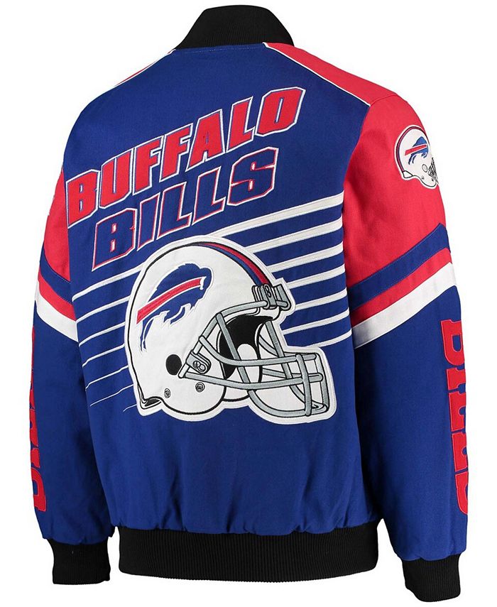 G Iii Sports By Carl Banks Mens Royal And Red Buffalo Bills Extreme Strike Cotton Twill Full 
