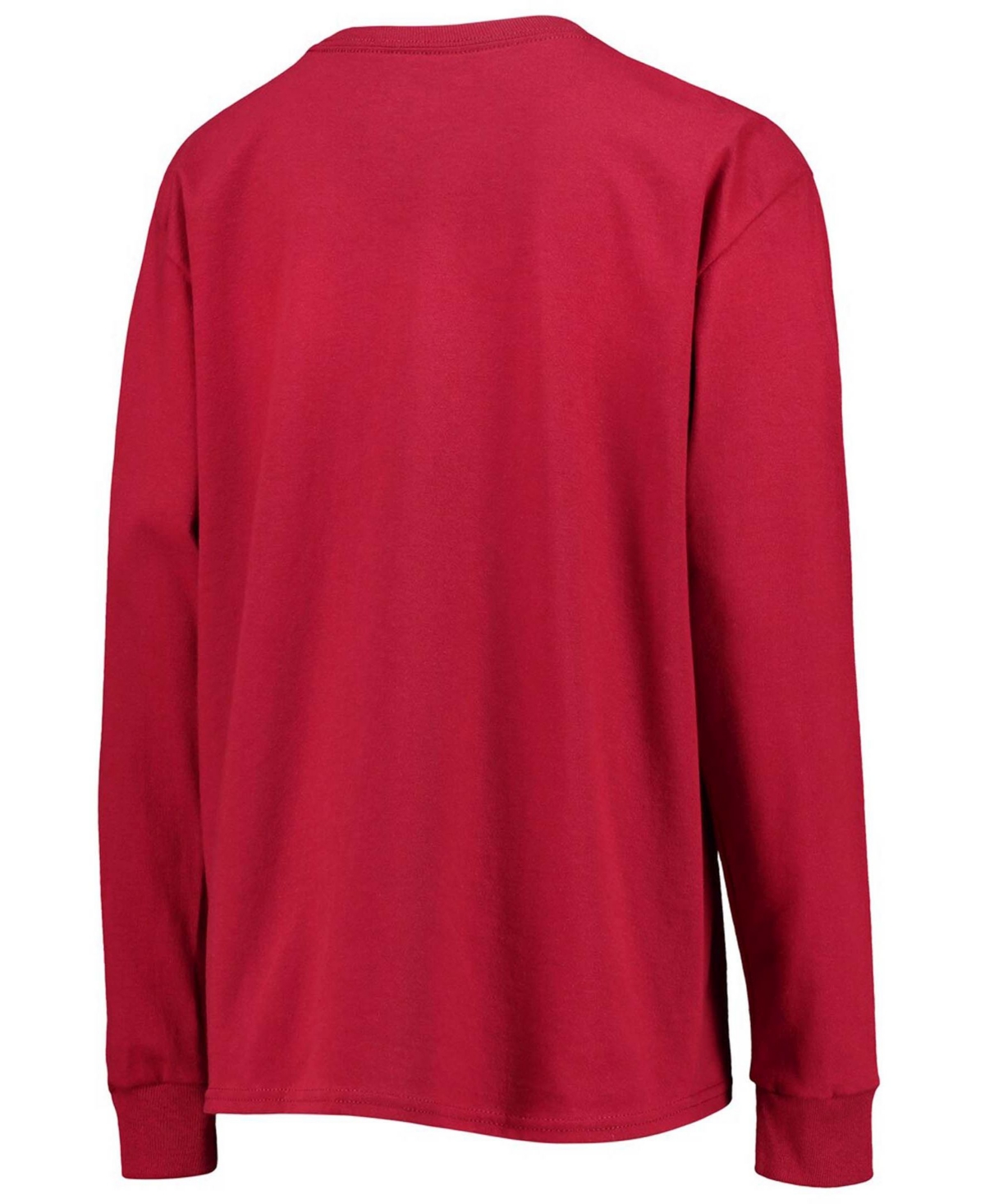 Big Boys and Girls Crimson Alabama Crimson Tide Basketball Long Sleeve T-shirt