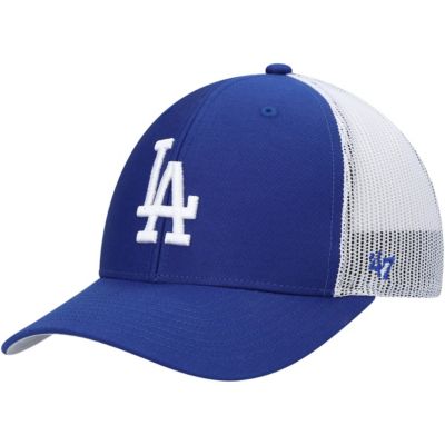 Los Angeles dodgers la logo Foam Front - Snap Back Trucker Hat raised
