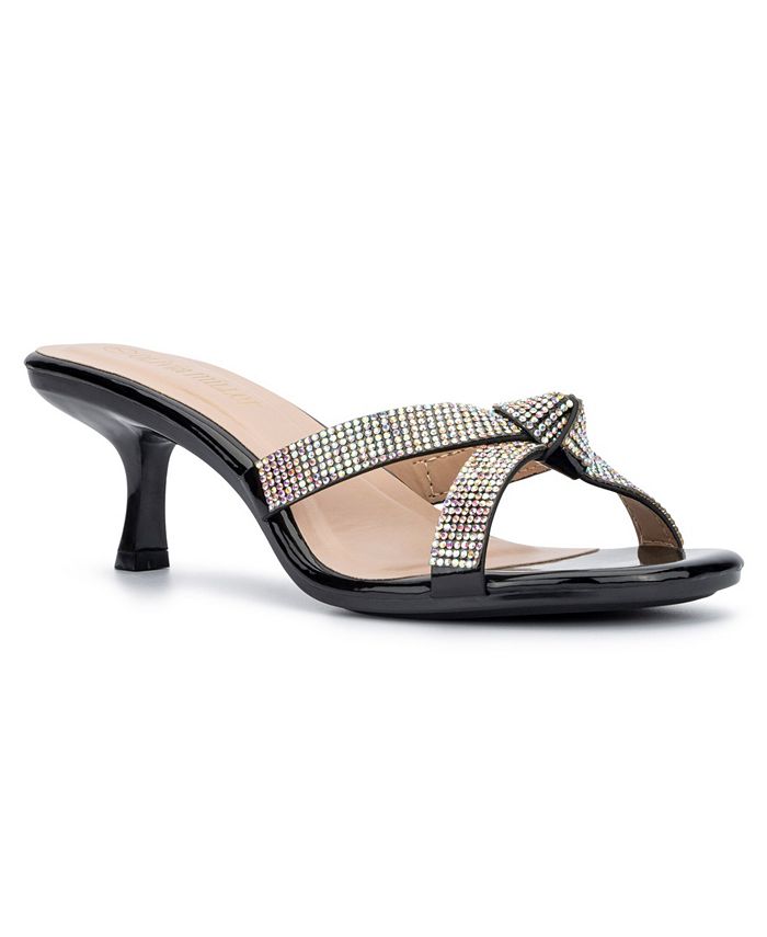Olivia miller hotsell rhinestone sandals