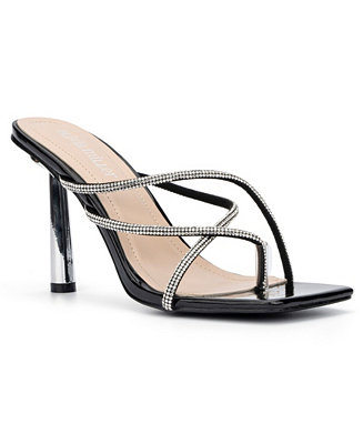 Olivia Miller Women's Margot Strappy Heel Sandals - Macy's