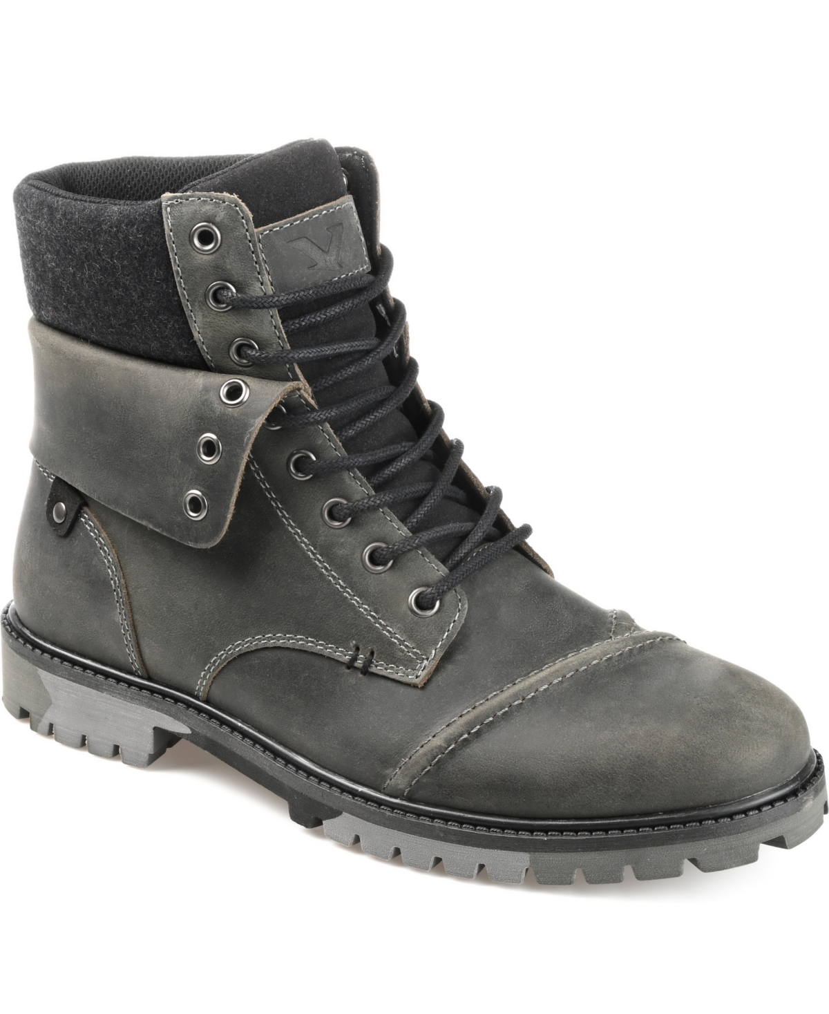Men's Grind Cap Toe Ankle Boots - Gray