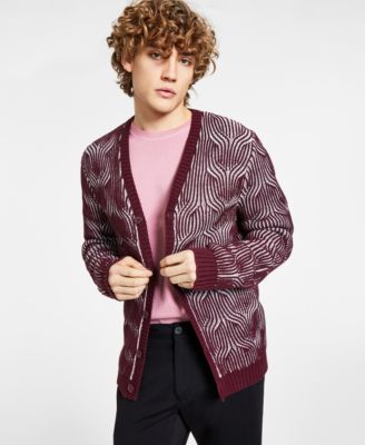 macys mens cardigan sweater