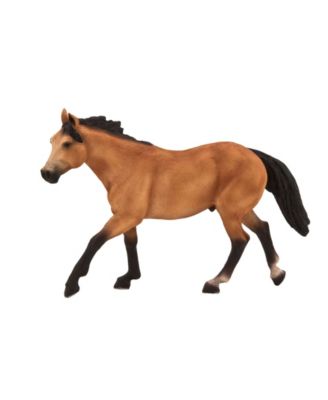 Mojo Realistic Buckskin Quarter Horse Figurine