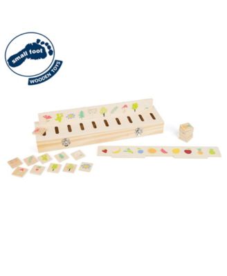 Small Foot Wooden Toys Wooden Picture Sorting Box Educational Toy