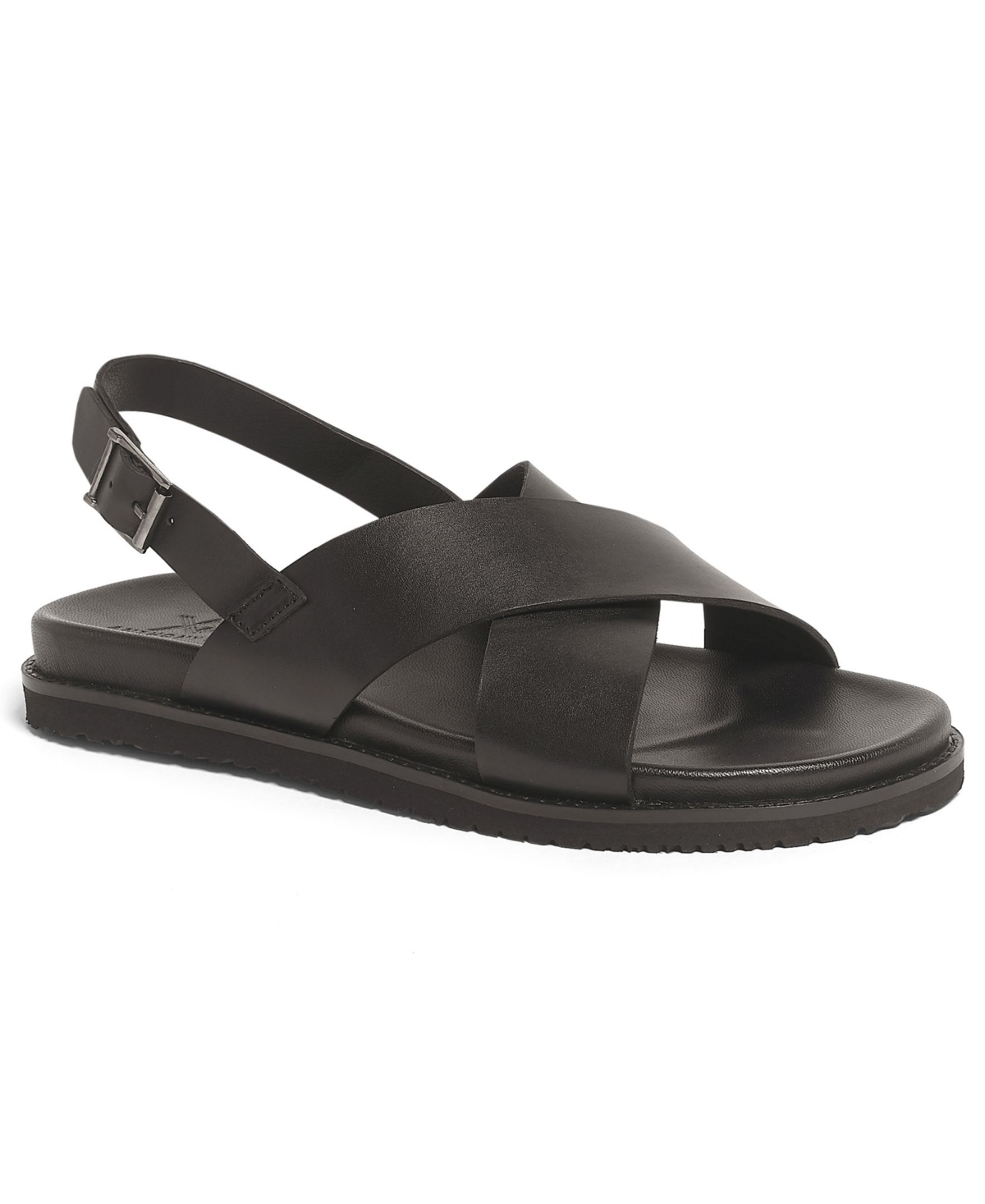 Men's Cancum Cross Strap Comfort Sandals - Brown