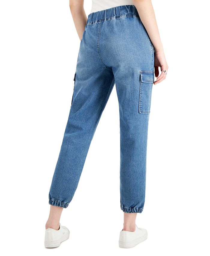 Tinseltown Juniors' High Rise Sporty Utility Jogger Pants Macy's