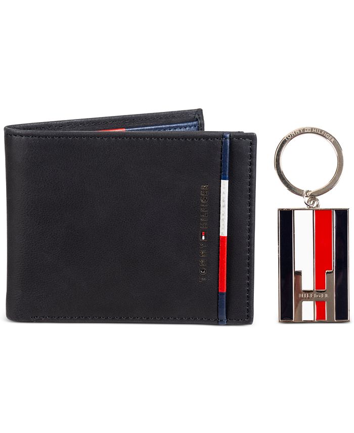Tommy Hilfiger Men's RFID Wallet, Removable & Key Fob - Macy's