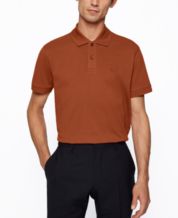 fløjte Maxim Sidelæns Hugo Boss Orange Mens Polo Shirts - Macy's