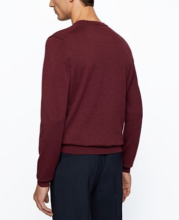 Hugo Boss Men s Regular Fit Merino Sweater Macy s