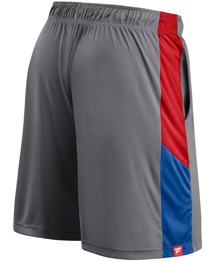 Fanatics Men's Gray Philadelphia Phillies Champion Rush Color Block