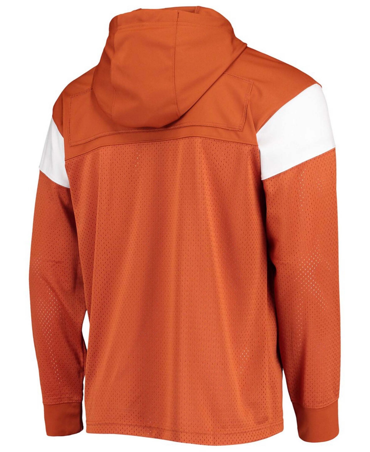 Men'sTexas Longhorns Sideline Jersey Pullover Hoodie - Texas Orange