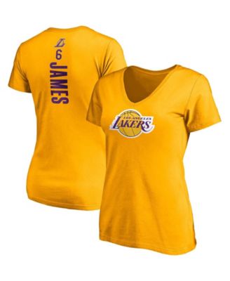 Fanatics Women's LeBron James Gold Los Angeles Lakers Logo Playmaker ...