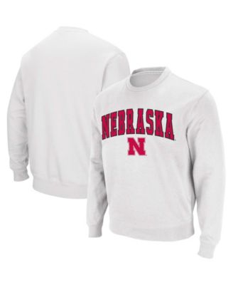 Men's Nebraska Huskers Arch & Logo Pullover Sweatshirt