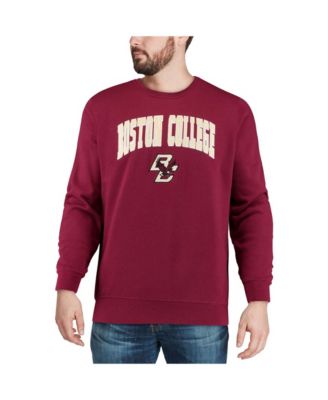 Men's Boston College Eagles Arch Logo Crew Neck Sweatshirt