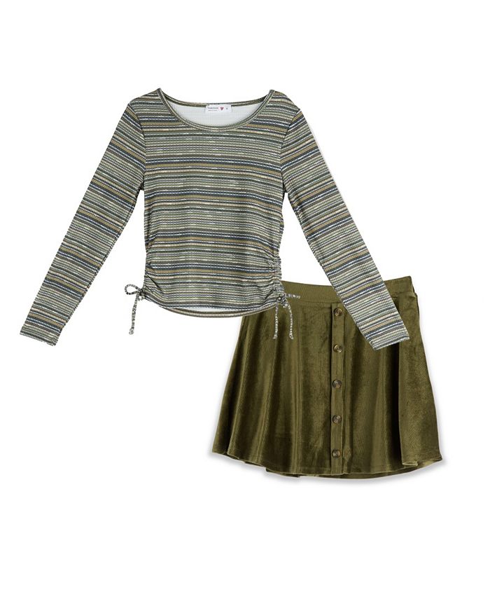 Beautees Big Girls 2Piece Skirt Set Macy's