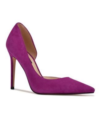 macys purple pumps