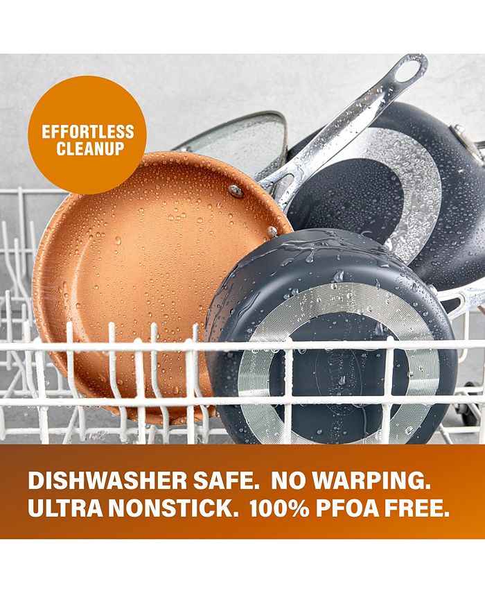 Gotham Steel CLOSEOUT! NonStick TiCeramic 10 Piece Round Cookware Set