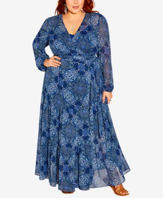 macys plus maxi dresses