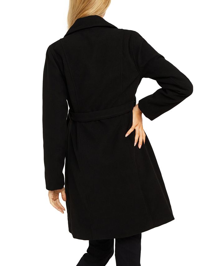 Motherhood Maternity Belted Maternity Wrap Coat Macy's