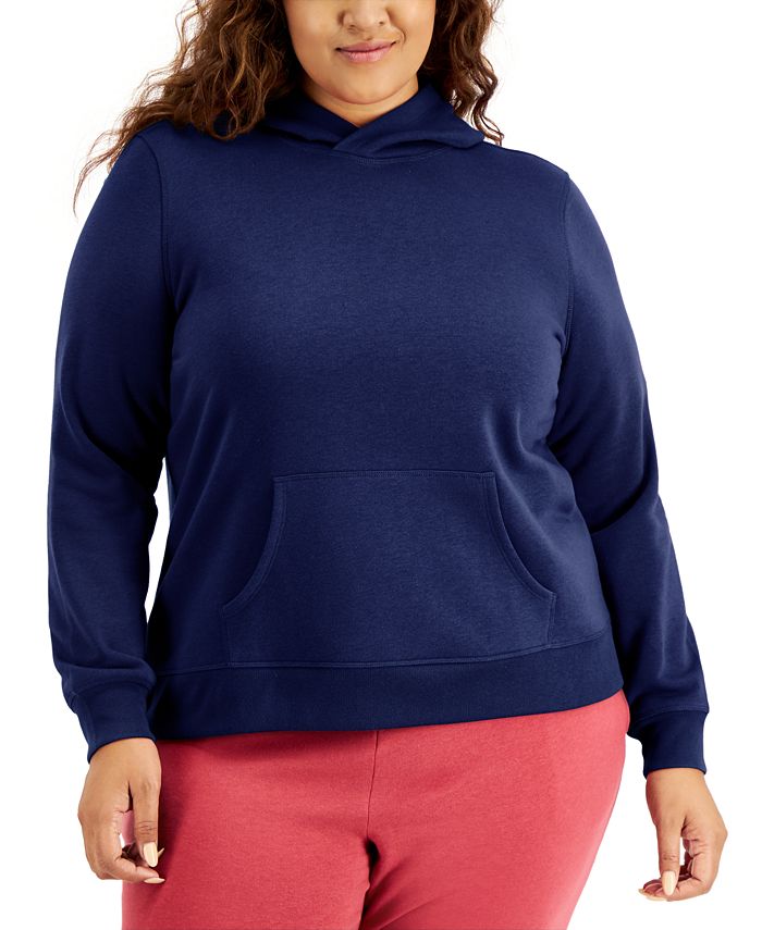 ID Ideology Plus Size Pullover Hoodie, Created for Macy's - Macy's